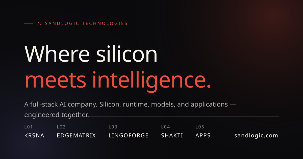 SandLogic — Where Silicon Meets Intelligence